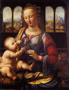 Madonna With The Carnation — Leonardo Da Vinci, Renaissance