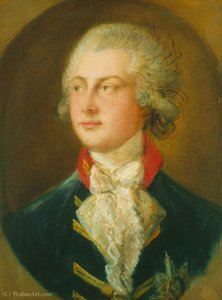 George Iv Prince Of Wales, (1782) — Thomas Gainsborough
