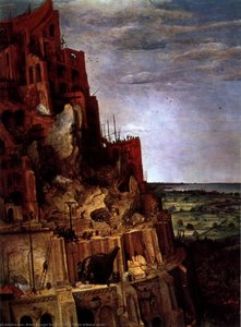 The Tower Of Babel [detail] — Pieter Bruegel The Elder