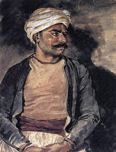 A Turk (mustapha) — Théodore Géricault