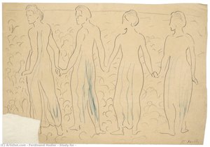 Study For — Ferdinand Hodler, Symbolic Expression