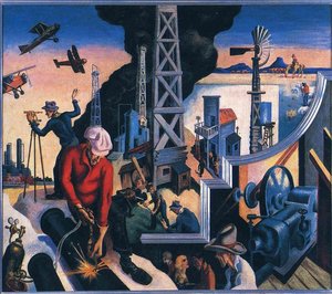 Changing West — Thomas Hart Benton