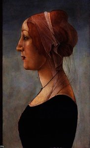 Profile Portrait Of A Woman — Sandro Botticelli