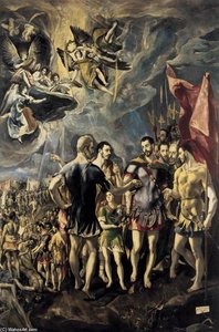 The Martyrdom Of St Maurice — El Greco