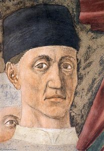 2b. Meeting Between The Queen Of Sheba And King Solomon (13) — Piero Della Francesca