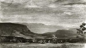 Landscape With Foliage, (painting) — Arthur B. Davies, Post-impressionism