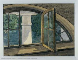 A Window — Anna Ostroumova-lebedeva