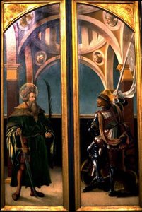 Charlemagne ^ Saint George — Hans Baldung