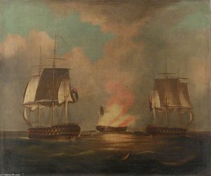 Hms 'implacable' And 'centaur'