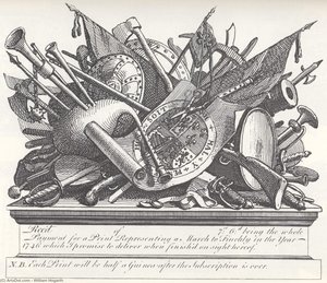 Stand Of Arms And Instruments — William Hogarth