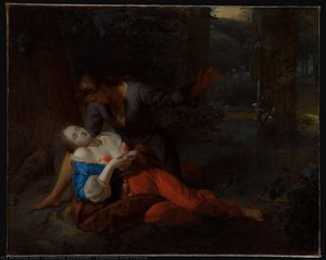 Cephalus And Procris — Godfried Schalcken, Dutch Golden Age