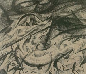 Fire In Kiev — Oleksandr Bogomazov (alexander Bogomazov)