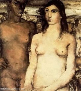 The Couple — Paul Delvaux