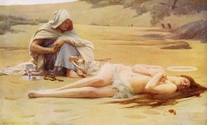 Pelagia And Philammon — Arthur Hacker