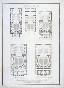 Teatro Alla Scala In Milan. Gaetano Mercoli — Giuseppe Piermarini, Giacomo Mercoli (1745-1825)
