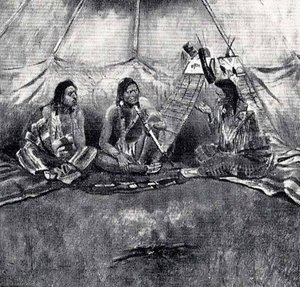 Peace Talk, (painting) — Charles Marion Russell