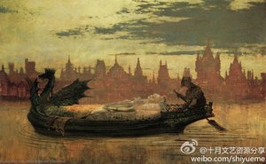 Elaine — John Atkinson Grimshaw