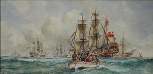 Seascape — Charles John De Lacy
