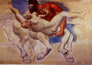 Abduction (nessus And Deianeira) — Pablo Picasso