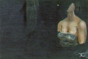 Study For A Portrait (unfinished) — Salvador Dalí, Surrealism