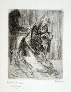 Rendezvous (angna Enters In ''rendezvous'') — John French Sloan