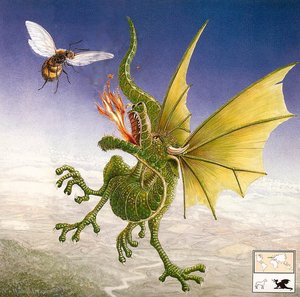 Emerald Dragon Immature — Graeme Base