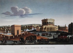 The Barriere De La Villette, C.1815 - (20) — Henri Courvoisier Voisin