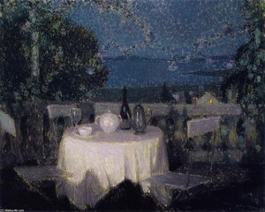 Table in the Moonlight