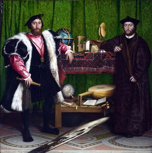 Ambassadors — Hans Holbein The Younger, Northern Renaissance