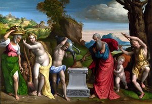 A Pagan Sacrifice — Garofalo, Mannerism