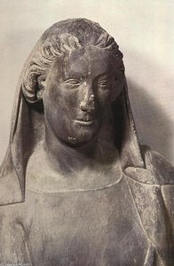 The Tiburtine Sibyl (detail) — Andrea Pisano