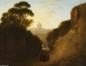A Distant View Of Rome — Thomas Barker