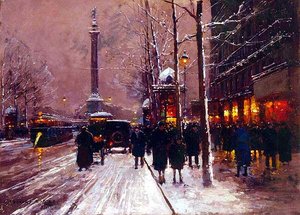 Place De La Bastille — Edouard Cortès