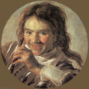 Boy Holding A Flute (hearing) — Frans Hals I