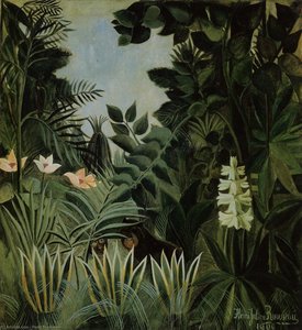 Exotic Landscape — Henri Julien Félix Rousseau (le Douanier)