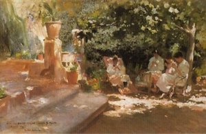Jardin Con Metas — Cecilio Pla Y Gallardo