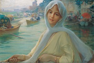 Amusement At Goksu — Fausto Zonaro