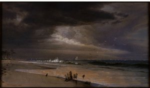 Near The Inlet, Atlantic City — William Trost Richards