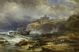 Tantallan Castle — John Syer