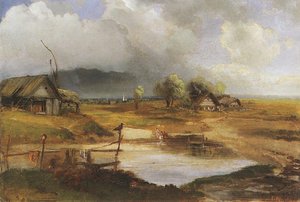Country Scene — Aleksey Savrasov