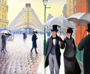 Paris street, Rainy Day
