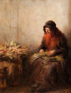 The Vegetable Woman — George Paul Chalmers