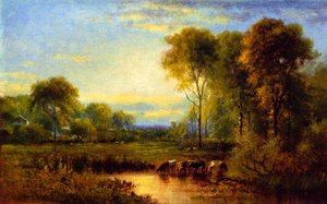 Late Summer Landscape — James Mcdougal Hart