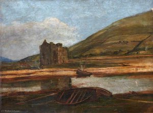 Landscape With Beached Boats — Alexander Junior Fraser
