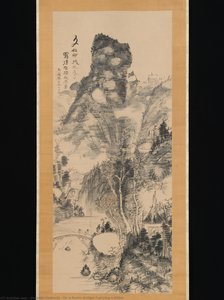 Untitled (d2x6ke) — Uragami Gyokudō, Sumie