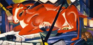 The World-cow (also Known As Bos Orbis Mundi) — Franz Marc