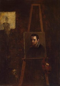 Self-portrait — Annibale Carracci, Baroque