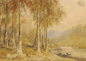 New Weir On The River Wye — David Cox
