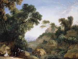Huntsman At Rest — Herman Van Swanevelt