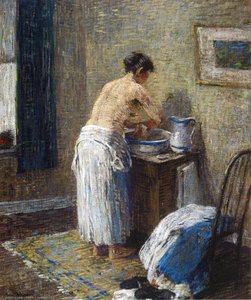 Woman Washing — Robert Spencer